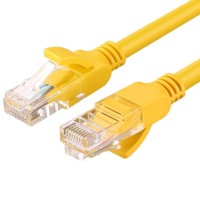 Мережевий кабель UGREEN Cat 5e U/UTP Lan Cable 1m (Yellow) (UGR-11230)