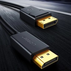 Кабель UGREEN DP Male to Male Cable 1m (Black) (UGR-10244)