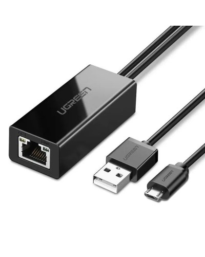 Перехідник UGREEN Ethernet Adapter for TV Stick (Black) (UGR-30985)