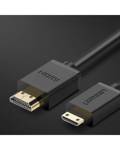 Перехідник UGREEN Mini HDMI to HDMI 4K Cable Male to Male Black 1.5m (UGR-11167)