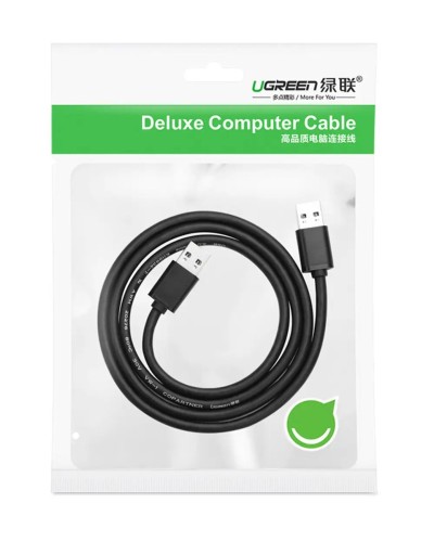 Кабель UGREEN USB 2.0 A Male to A Male Cable 2m (Black) (UGR-10311)