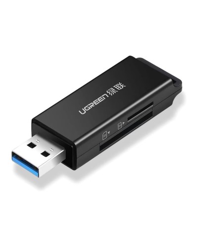 Картрідер UGREEN USB 3.0 to TF + SD Dual Card Reader (Black) (UGR-40752)