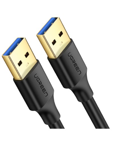 Кабель UGREEN USB-A 3.0 Male to Male Cable 1m (Black) (UGR-10370)