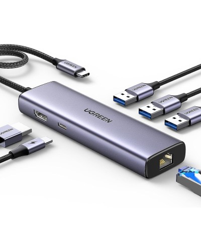 Хаб UGREEN USB-C Multifunction Adapter (UGR-15598)