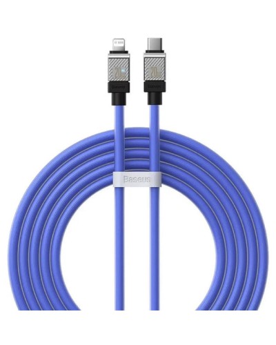 Кабель Baseus CoolPlay Series Fast Charging Cable Type-C to iP 20W 2m Blue (CAKW000103)