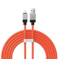 Кабель Baseus CoolPlay Series Fast Charging Cable USB to iP 2.4A 2m Orange (CAKW000507)