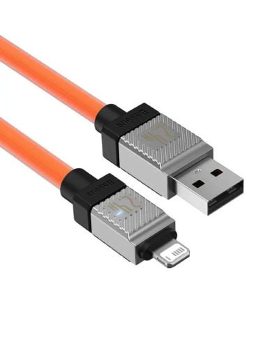 Кабель Baseus CoolPlay Series Fast Charging Cable USB to iP 2.4A 2m Orange (CAKW000507)