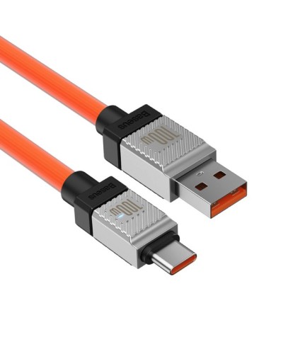 Кабель Baseus CoolPlay Series Fast Charging Cable USB to Type-C 100W 2m Orange (CAKW000707)