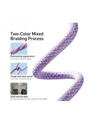 Кабель Baseus Dynamic 2 Series Fast Charging Data Cable Type-C to iP 20W 2m Purple (CALD040305)