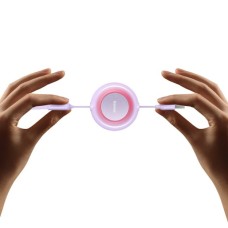 Кабель Baseus Bright Mirror 2 Series Retractable 3-in-1 Fast Charging Data Cable USB M+L+C 3.5A 1.1m Purple (CAMJ010005)