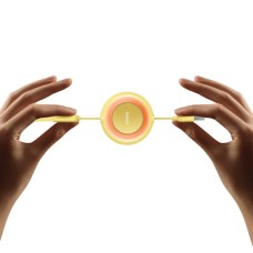 Кабель Baseus Bright Mirror 2 Series Retractable 3-in-1 Fast Charging Data Cable USB для M+L+C 3.5A 1.1m yellow (CAMJ010011)