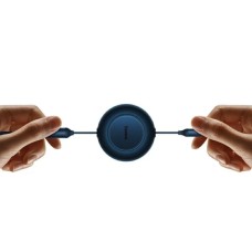 Кабель Baseus Bright Mirror 2 Series Retractable 3-in-1 Fast Charging Data Cable USB M+L+C 66W 1.1m Blue (CAMJ010103)