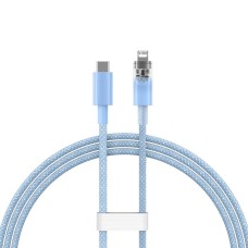 Кабель Baseus Explorer Series Fast Charging Cable with Smart Temperature Control Type-C to iP 20W 1m Blue (CATS010203)