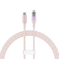 Кабель Baseus Explorer Series Fast Charging Cable with Smart Temperature Control Type-C to iP 20W 1m Pink (CATS010204)