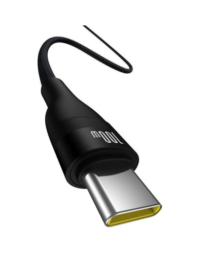 Кабель Baseus Flash 2 Charging Cable USB to USB-C 100W 1m Cluster Black (P10311804111-00)