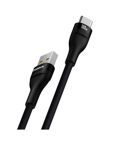 Кабель Baseus Flash 2 Charging Cable USB to USB-C 100W 1m Cluster Black (P10311804111-00)