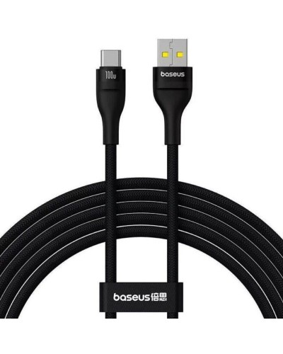 Кабель Baseus Flash 2 Charging Cable USB to USB-C 100W 1m Cluster Black (P10311804111-00)