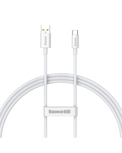 Кабель Baseus Superior Series Fast Charging Data Cable USB to Type-C 100W 1m Moon White (P10320102214-01)