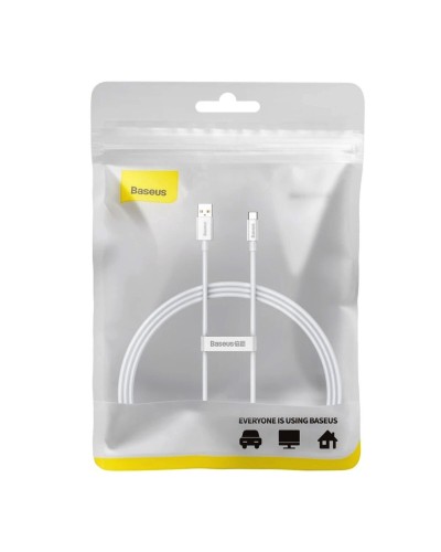 Кабель Baseus Superior Series Fast Charging Data Cable USB to Type-C 100W 1m Moon White (P10320102214-01)