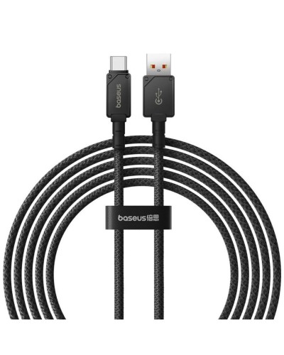 Кабель Baseus Unbreakable Series Fast Charging Data Cable USB to Type-C 100W 2m Cluster Black (P10355801111-01)