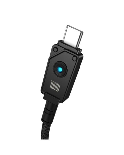 Кабель Baseus Unbreakable Series Fast Charging Data Cable USB to Type-C 100W 2m Cluster Black (P10355801111-01)