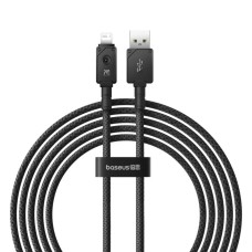 Кабель Baseus Unbreakable Series Fast Charging Data Cable USB to iP 2.4A 2m Cluster Black (P10355802111-01)