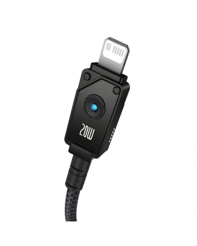 Кабель Baseus Unbreakable Series Fast Charging Data Cable Type-C to iP 20W 2m Cluster Black (P10355803111-01)