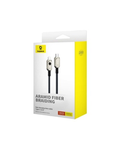 Кабель Baseus Unbreakable Series Fast Charging Data Cable Type-C to iP 20W 2m Stellar White (P10355803221-01)