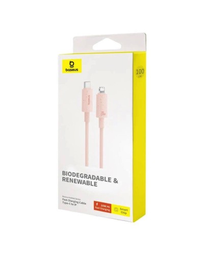 Кабель Baseus Habitat Series Fast Charging Cable Type-C to iP 20W 2m Wheat Pink (P10360201421-01)