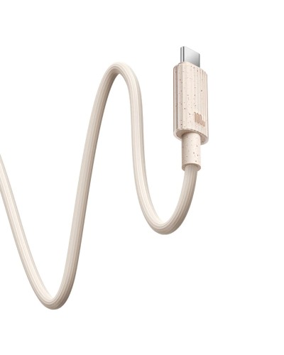 Кабель Baseus Habitat Series Fast Charging Cable Type-C to Type-C 100W 2m Wheat Pink (P10360202421-01)