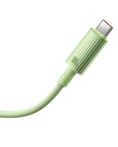 Кабель Baseus Habitat Series Fast Charging Cable Type-C to Type-C 100W 1m Natural Green (P10360202631-00)