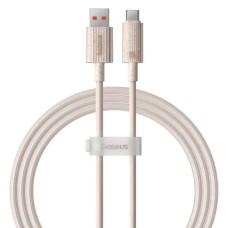 Кабель Baseus Habitat Series Fast Charging Cable USB to Type-C 100W 1m Wheat Pink (P10360203421-00)