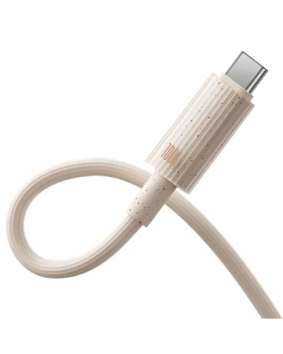 Кабель Baseus Habitat Series Fast Charging Cable USB to Type-C 100W 1m Wheat Pink (P10360203421-00)