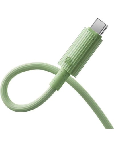 Кабель Baseus Habitat Series Fast Charging Cable USB to Type-C 100W 2m Natural Green (P10360203631-01)