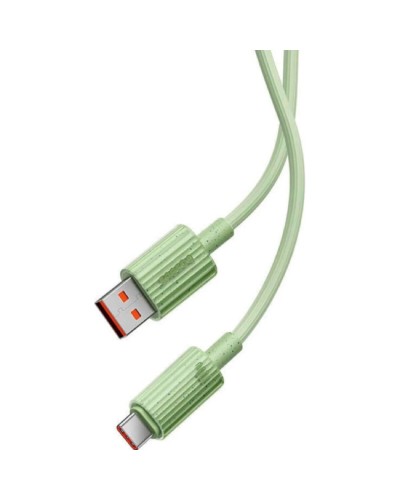 Кабель Baseus Habitat Series Fast Charging Cable USB to Type-C 100W 2m Natural Green (P10360203631-01)