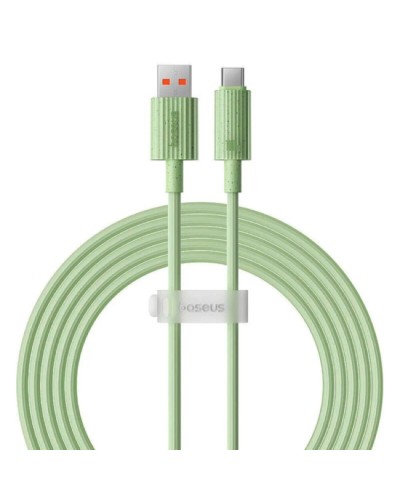 Кабель Baseus Habitat Series Fast Charging Cable USB to Type-C 100W 2m Natural Green (P10360203631-01)