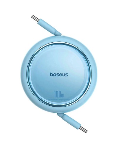 Кабель Baseus Free2Draw Mini Retractable Charging Cable Type-C to Type-C 100W 1m Galaxy Blue (P10364500311-00)