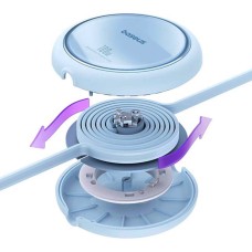 Кабель Baseus Free2Draw Mini Retractable Charging Cable Type-C to Type-C 100W 1m Galaxy Blue (P10364500311-00)