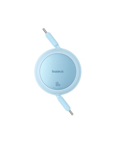 Кабель Baseus Free2Pull Mini Charging Cable USB-C to USB-C 60W 1m Galaxy Blue (P10364500311-01)