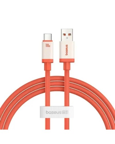 Кабель Baseus 0℃ Series Fast Charging Data Cable USB to Type-C 100W 1m Canyon Coral (P10368801731-00)