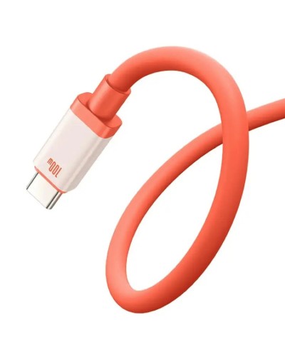 Кабель Baseus 0℃ Series Fast Charging Data Cable USB to Type-C 100W 1m Canyon Coral (P10368801731-00)