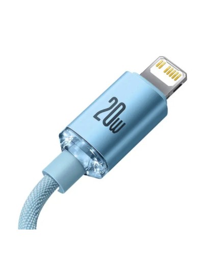 Кабель Baseus Gem Fast-Charging Data Cable USB-C to iP 20W 1m Galaxy Blue (P10373001311-00)