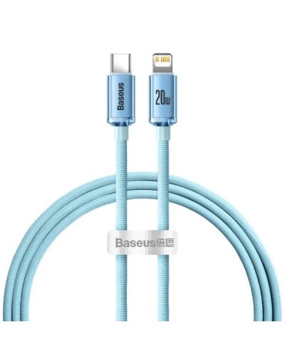 Кабель Baseus Gem Fast-Charging Data Cable USB-C to iP 20W 1m Galaxy Blue (P10373001311-00)