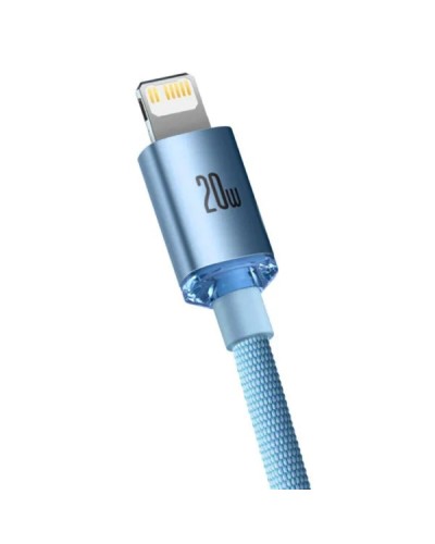 Кабель Baseus Gem Fast-Charging Data Cable USB-C to iP 20W 1m Galaxy Blue (P10373001311-00)