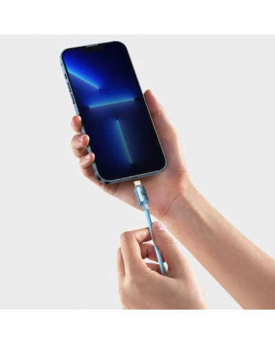 Кабель Baseus Gem Fast-Charging Data Cable USB-C to iP 20W 2m Galaxy Blue (P10373001311-01)