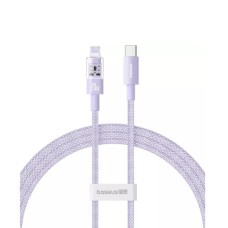 Кабель Baseus Gem Fast-Charging Data Cable USB-C to iP 20W 1m Nebula Purple (P10373001511-00)