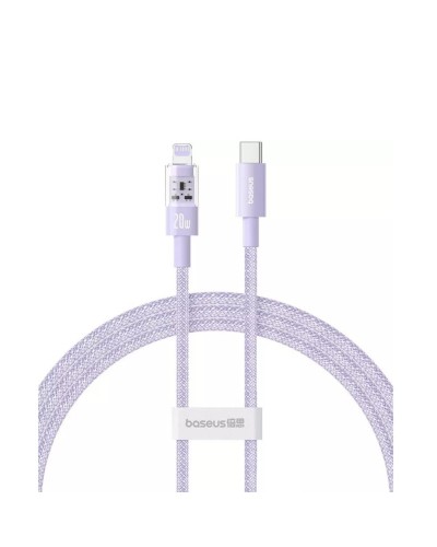 Кабель Baseus Gem Fast-Charging Data Cable USB-C to iP 20W 1m Nebula Purple (P10373001511-00)