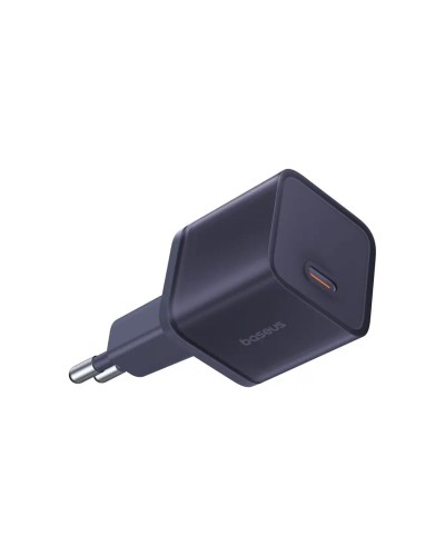 Мережевий зарядний пристрій Baseus  GaN5 Fast Charger(mini) 1C 30W EU Purple (CCGN070705)