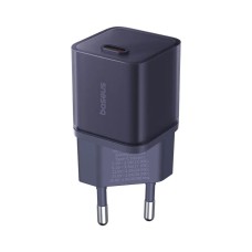 Мережевий зарядний пристрій Baseus  GaN5 Fast Charger(mini) 1C 30W EU Purple (CCGN070705)