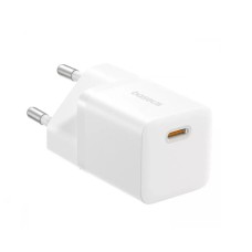 Сетевое зарядное устройство для Baseus GaN5 Fast Charger (mini) 1C 25W EU Moon White (P10110909213-00)